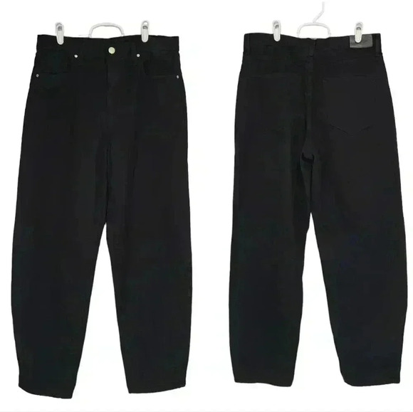Goldsign the curved jean in black - Picture 2 of 9